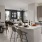Kitchen Island and Open Floor Plan at Aventon Soraya Apartments in Jacksonville FL